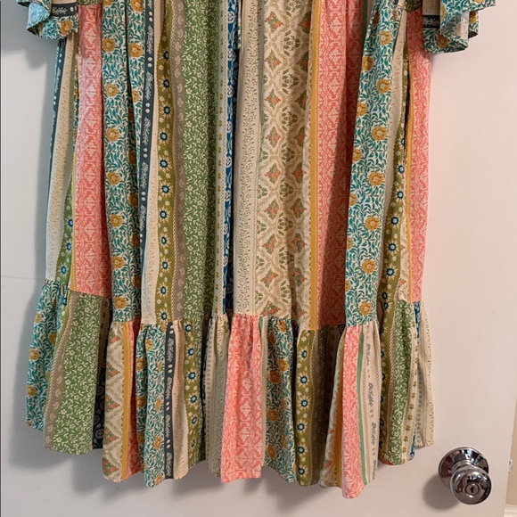 🌱🌷Boho Patchwork Dress - Picture 4 of 7